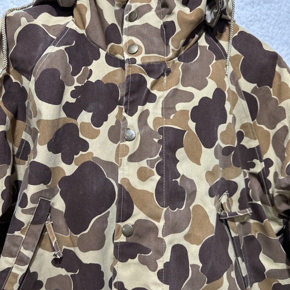 Vintage GameHide RWH-1 3G Foursquare Camo Waterproof Hunting Jacket Men's Size M - Picture 13 of 16